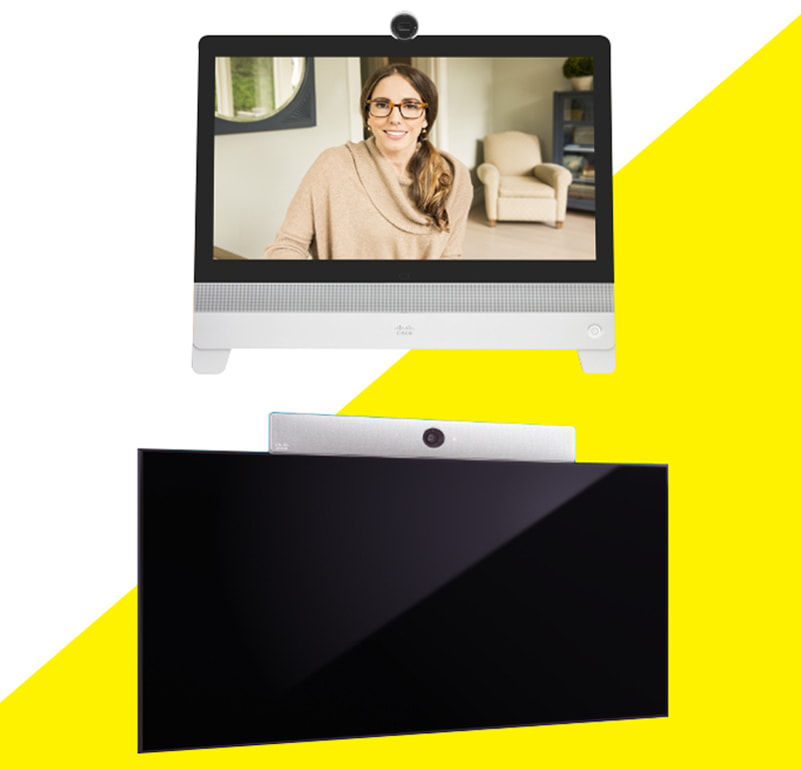 Blend physical and digital workspaces with Cisco Video Devices